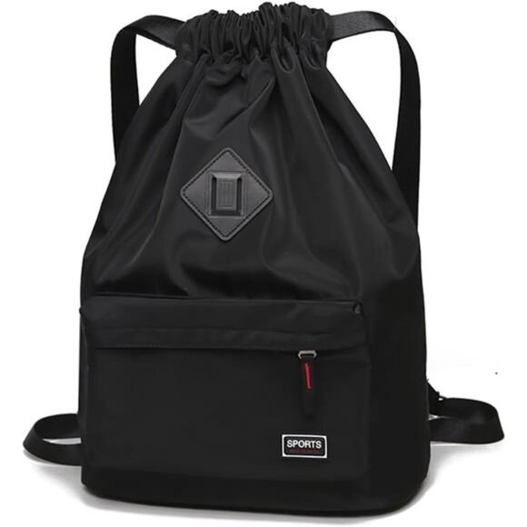 Waterproof Drawstring Sport Bag Lightweight Sackpack Backpack for Men and Women - Picture 1 of 8